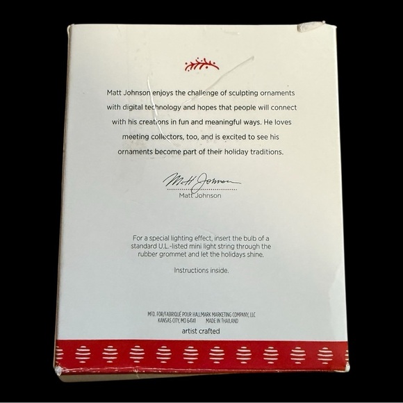 2017 Hallmark Keepsake Candlelight Service Christmas Tree Ornament - Picture 2 of 9